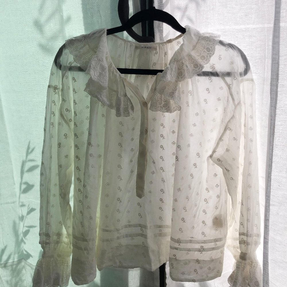 DÔEN Etta Top/Blouse in Salt